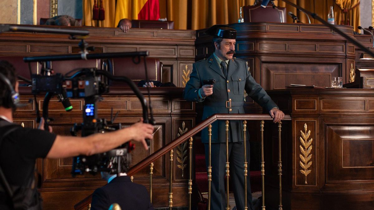 David Lorente como Tejero en 'Anatomía de un instante'