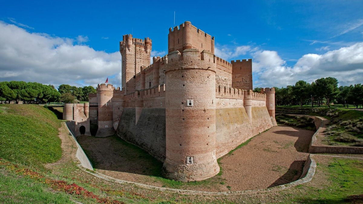 Castillo de la Mota, en Medina del Campo.