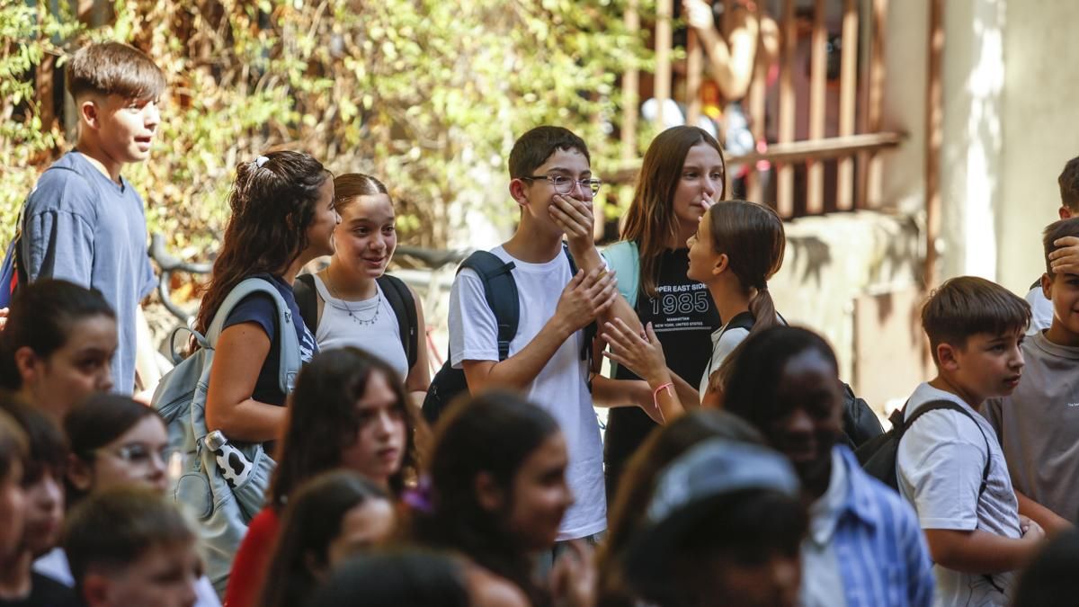 Comienzo de las clases en los institutos