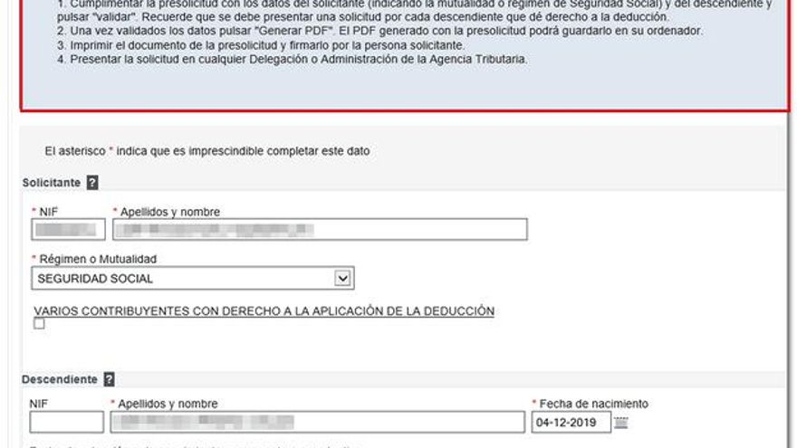 Cómo solicitar la ayuda por maternidad y cómo incluir la deducción en la Declaración de la Renta 2024