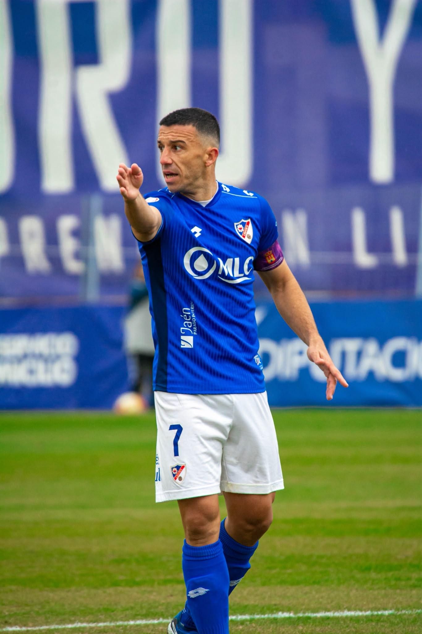 Hugo Díaz, con el Linares