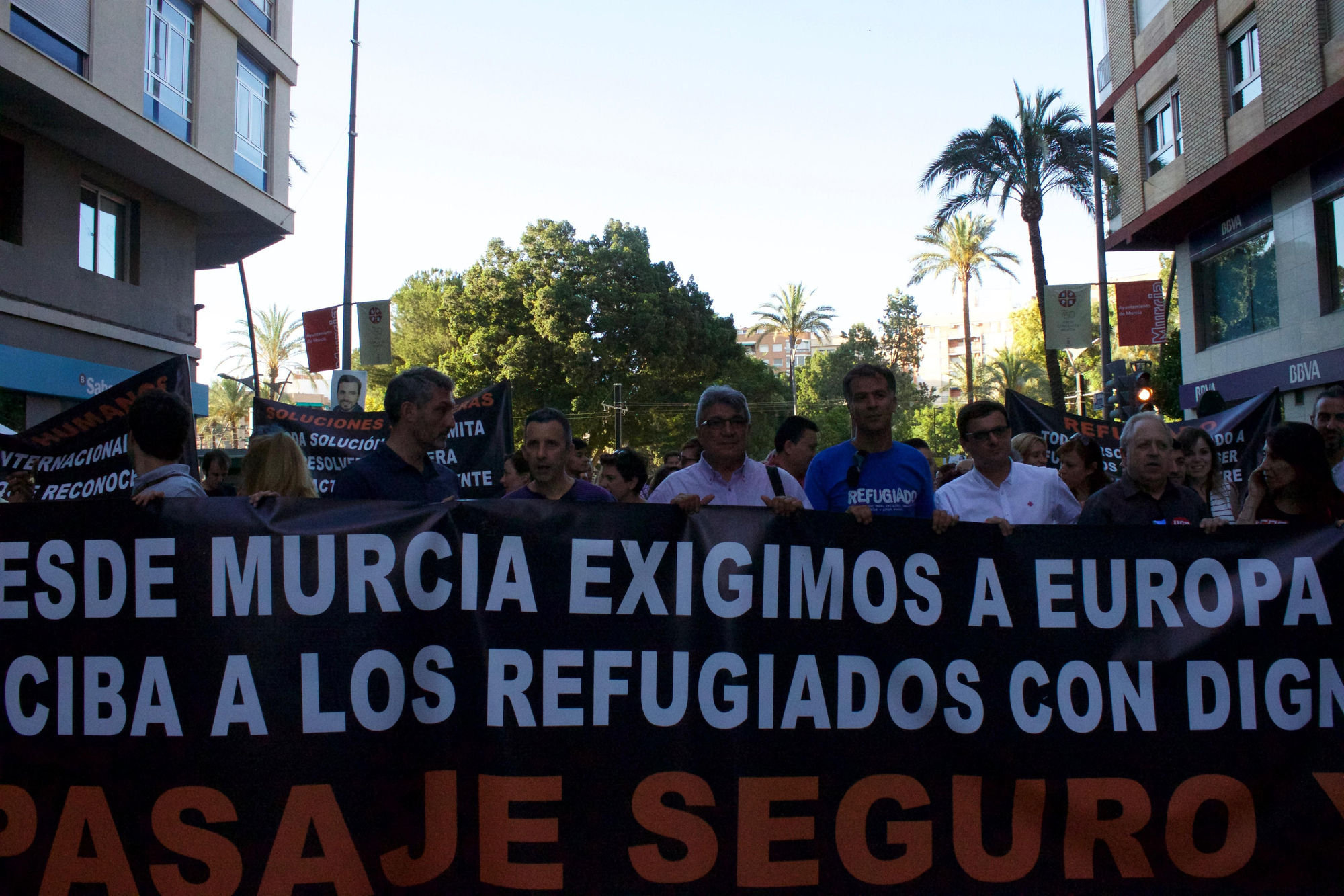 Manifestación por el Día del Refugiado en Murcia / E. Reche