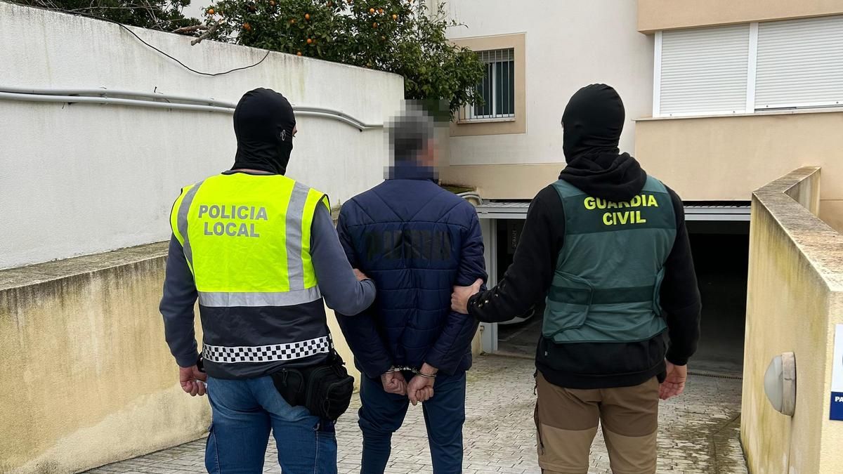 Detenido en la operación en Montilla.