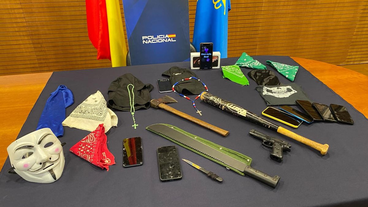 La detención de diez menores desmantela el grupo violento juvenil 'Zazagang', vinculado a los Trinitarios en Asturias