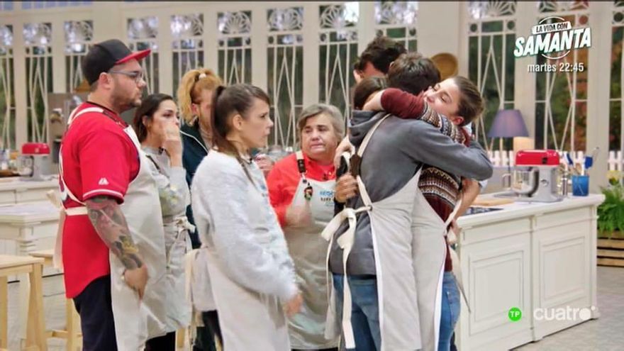 Judith se despide de sus compañeros