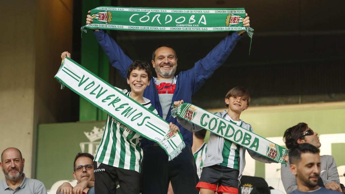 Grada Blanquiverde del Córdoba CF - Albacete BP