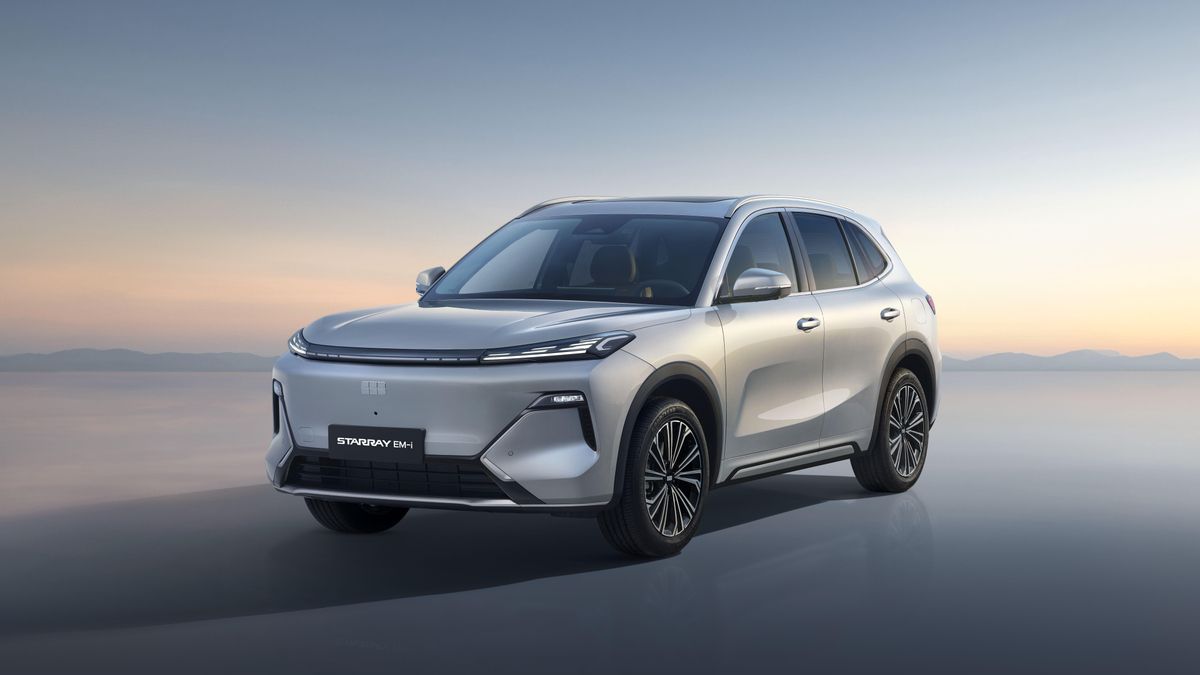 El Starray EM-i es un híbrido enchufable de 218 caballos.