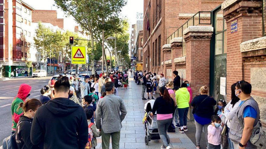 Apertura colegios Madrid