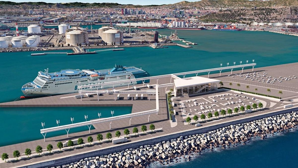 El port de Barcelona s'avança i atorga a Baleària permís per a una terminal com l'anul·lada a València