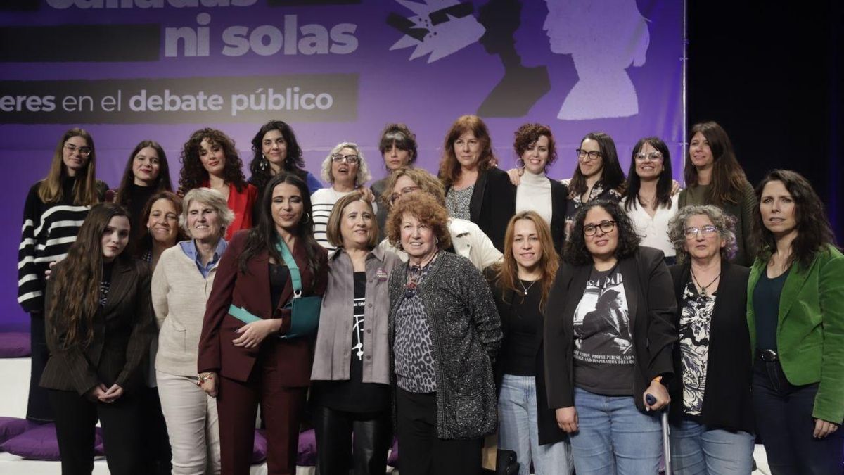 No queremos ni callarnos ni sentirnos solas