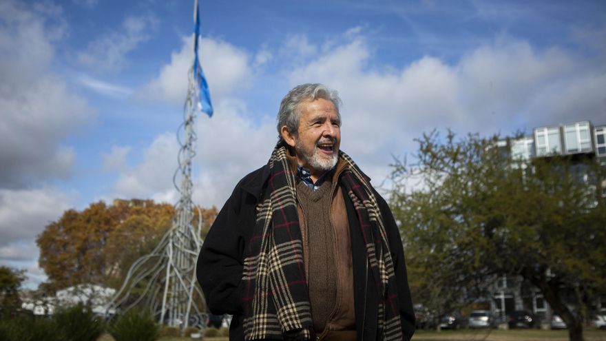 El sociólogo boliviano Fernando Calderón, en el campus de la UNSAM, donde dirige el Programa de Innovación Multiculturalismo y Desarrollo