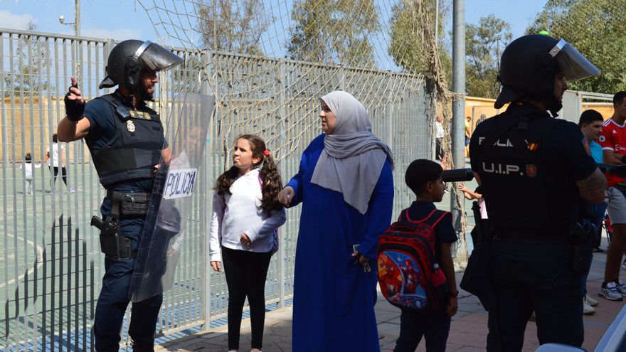 La Policía en el barrio de El Príncipe