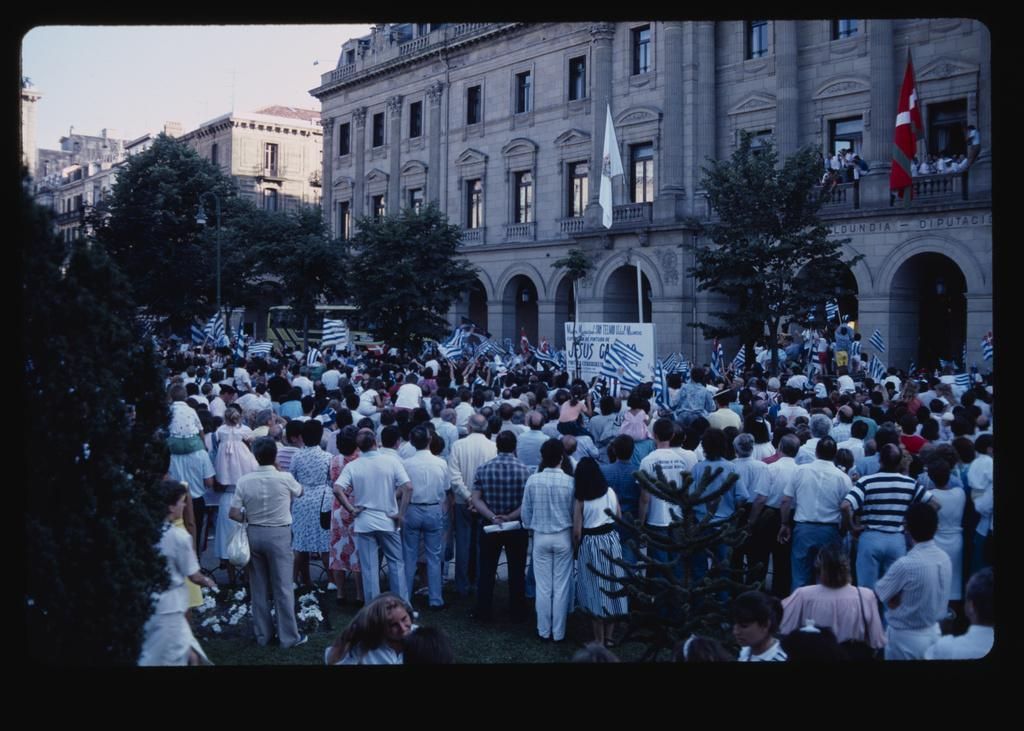 Donostia, 1987: así fue el último gran homenaje masivo a la Real Sociedad tras una Copa del Rey