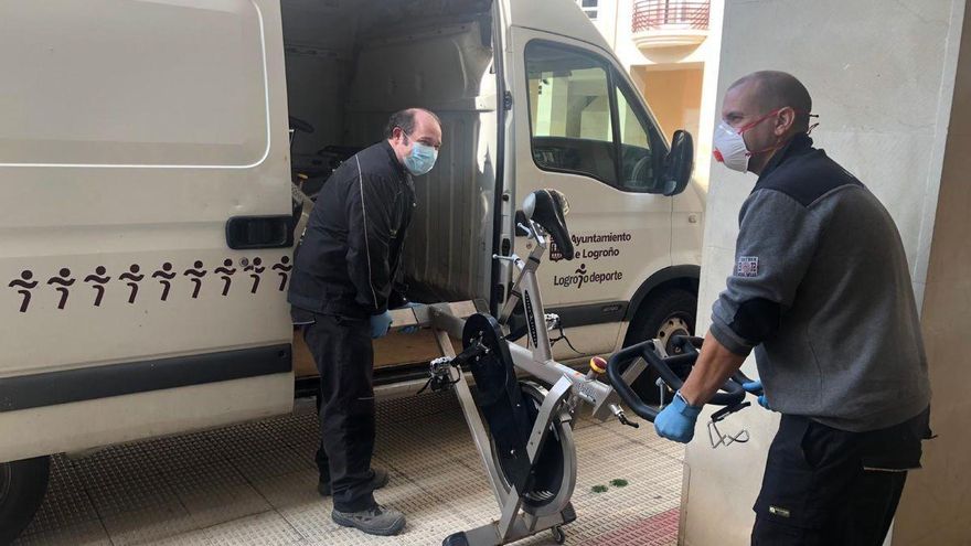 Se reanuda el servicio de préstamo de máquinas a deportistas profesionales