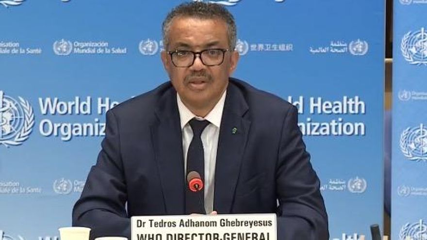 Tedros Adhanom, director de la OMS