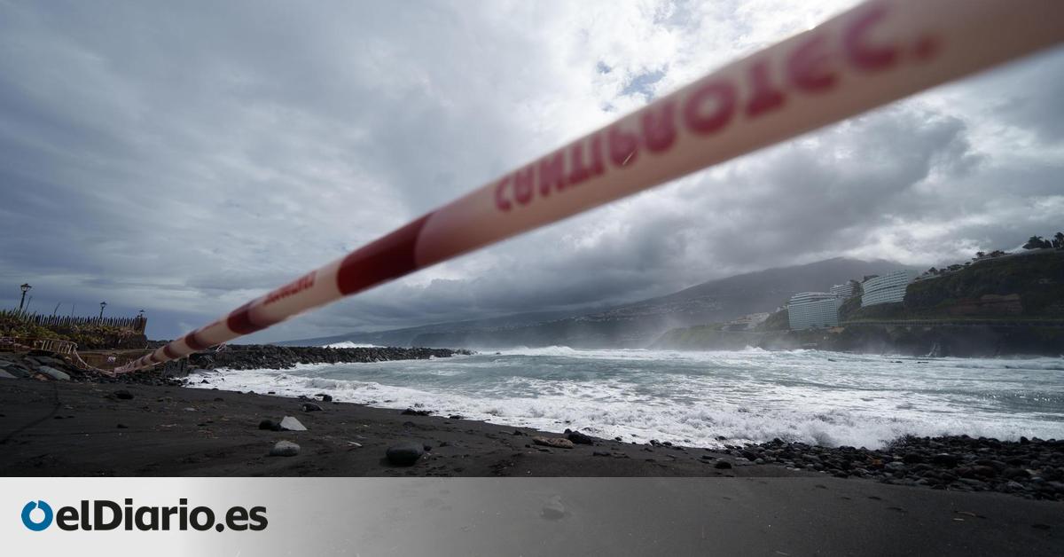 Tenerife se prepara para "lo peor" de la borrasca Therese en las próximas horas y pide limitar los desplazamientos