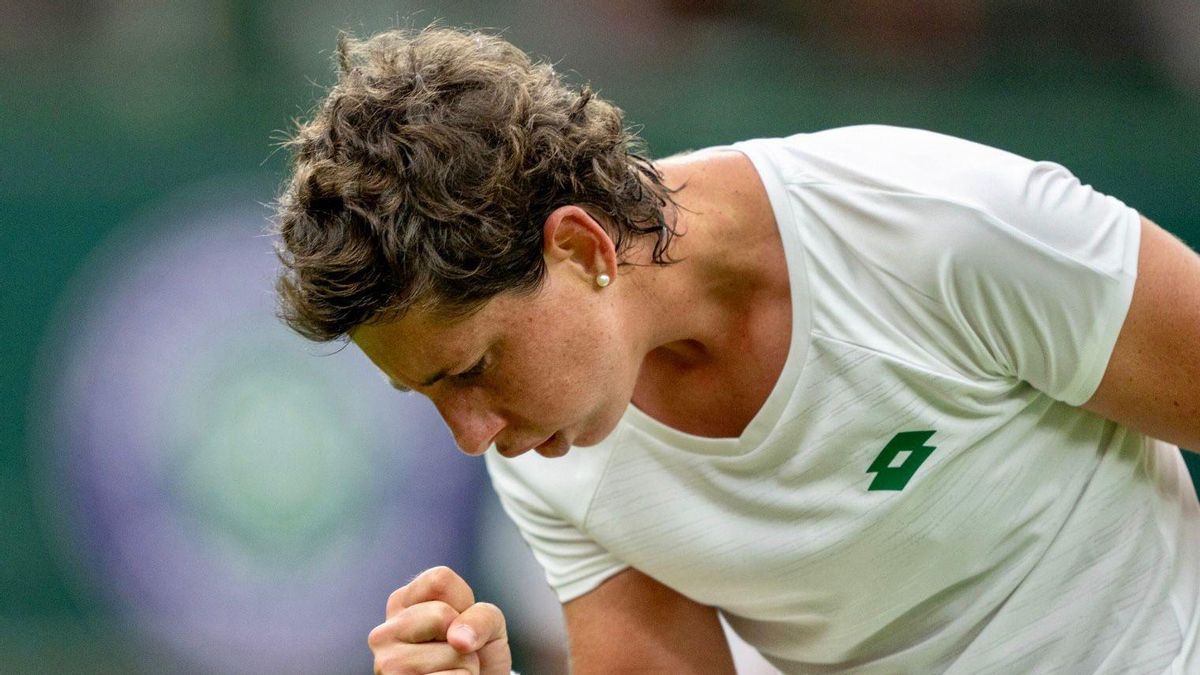 Carla Suárez, en Wimbledon