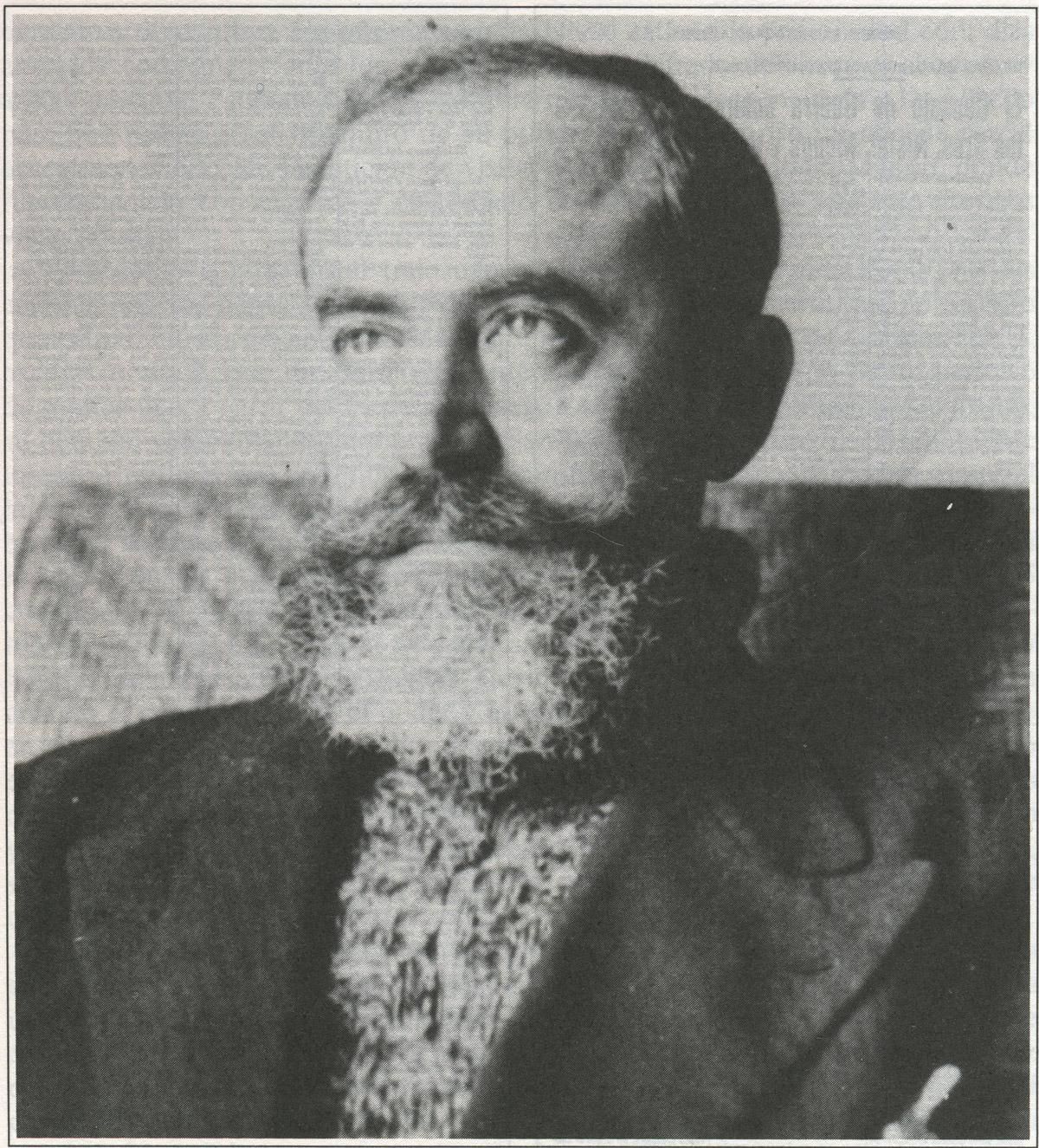 Aspecto de Alfredo Nistal en su etapa de cárcel en 1935.