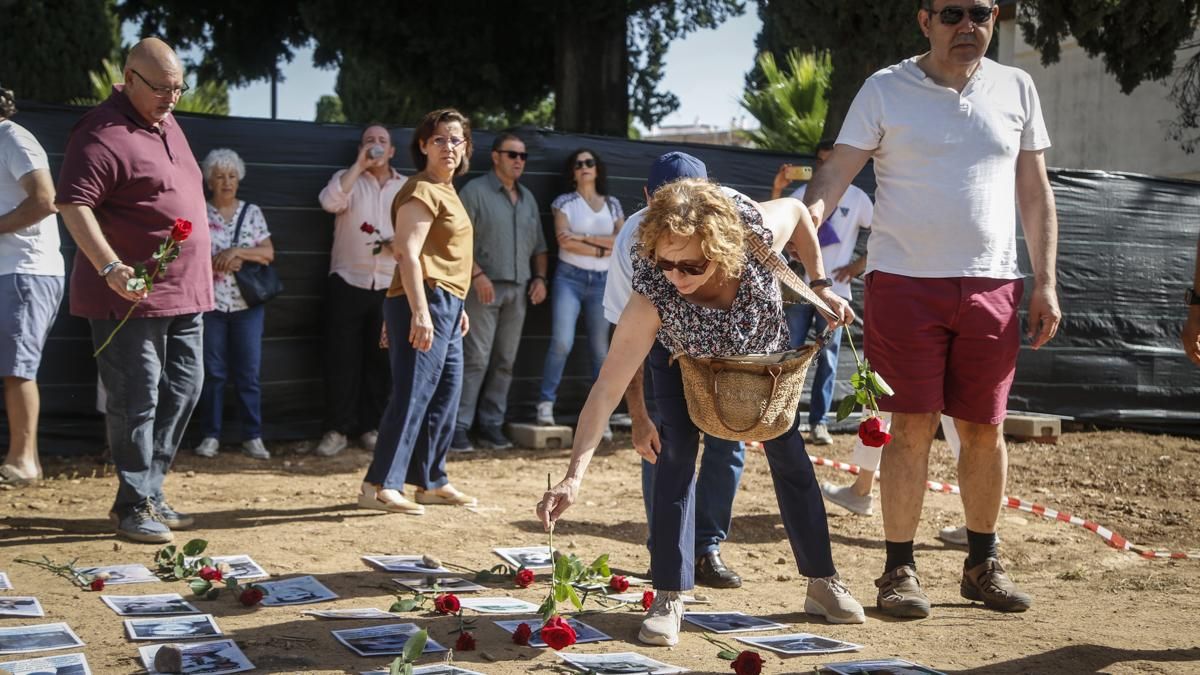 Acto por el Día de las Víctimas del Franquismo en el Cementerio de la Salud