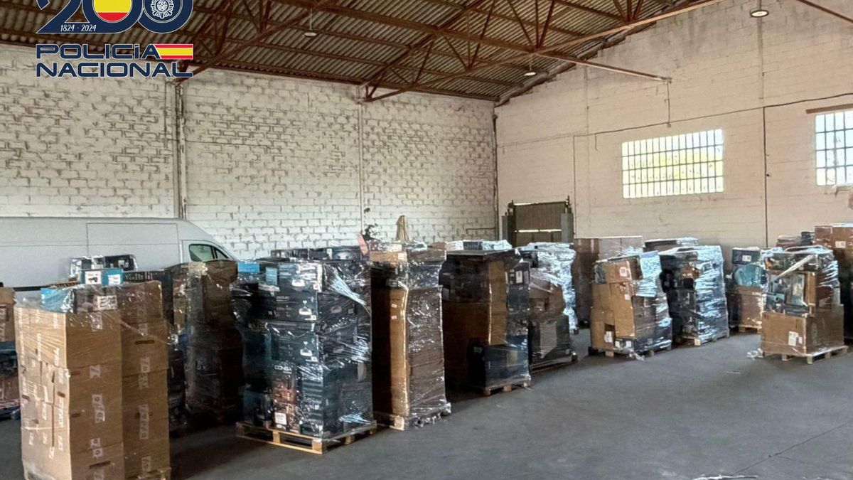 Tres detenidos en Logroño por robar 50.000 euros en mercancía manipulando palés de transporte para revenderla