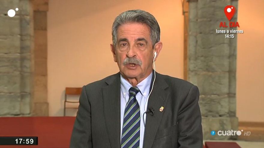 Miguel Ángel Revilla en "Cuatro al día"