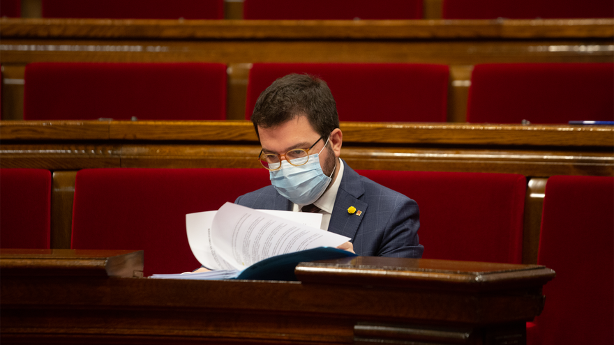 Pere Aragonès se enfrenta a su primera investidura con el apoyo de Junts y la CUP en el aire