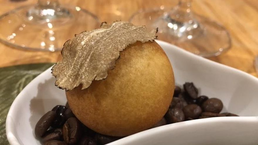 Una de las creaciones del chef. P.V.