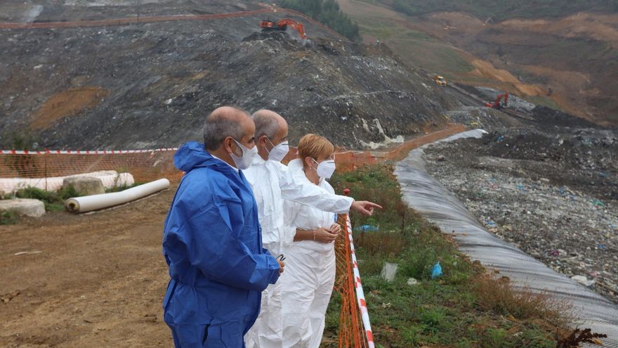 El 15 de octubre arrancará una fase "decisiva" en la búsqueda del segundo cuerpo sepultado en el vertedero de Zaldibar