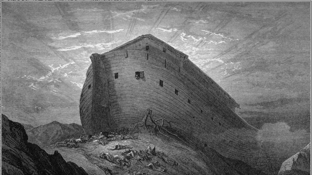 La paloma indicó que la furia de Dios ya había pasado