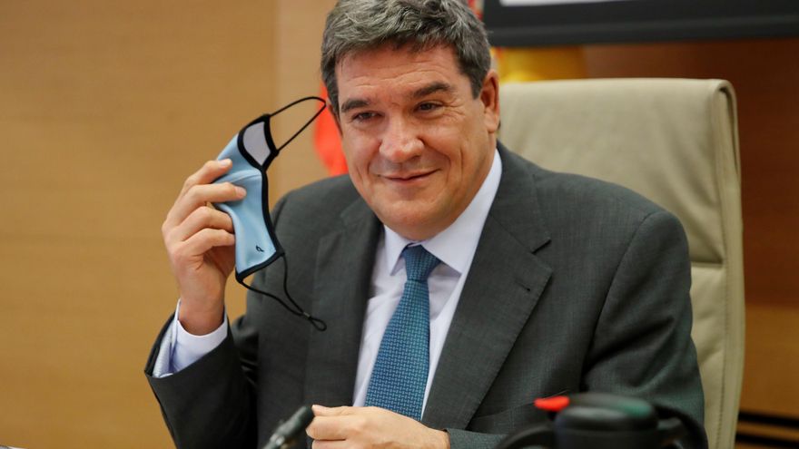 El ministro de Trabajo, Inclusión, Seguridad Social y Migraciones, José Luis Escrivá, este miércoles