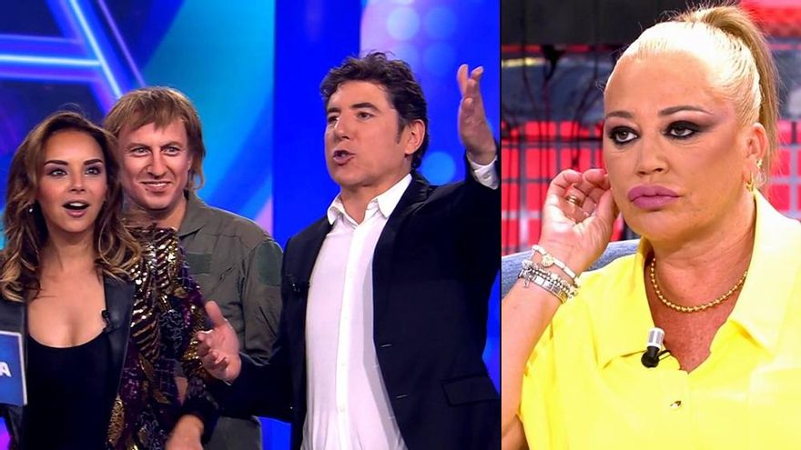 'Tu cara me suena' (17.6%) no tiene piedad con el último polígrafo de Belén Esteban en el 'Deluxe' (12.1%)
