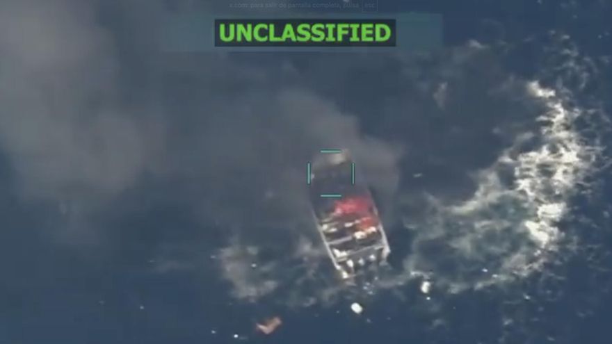 Un nuevo ataque de EEUU contra otra supuesta narcolancha en el Pacífico eleva a 61 los asesinatos extrajudiciales