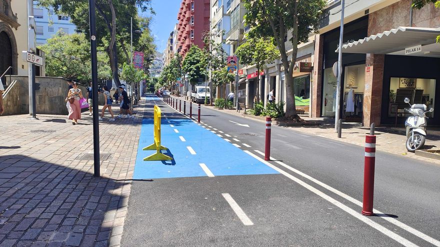 Santa Cruz de Tenerife reordenará la circulación en dos calles tras el varapalo judicial por el carril bici