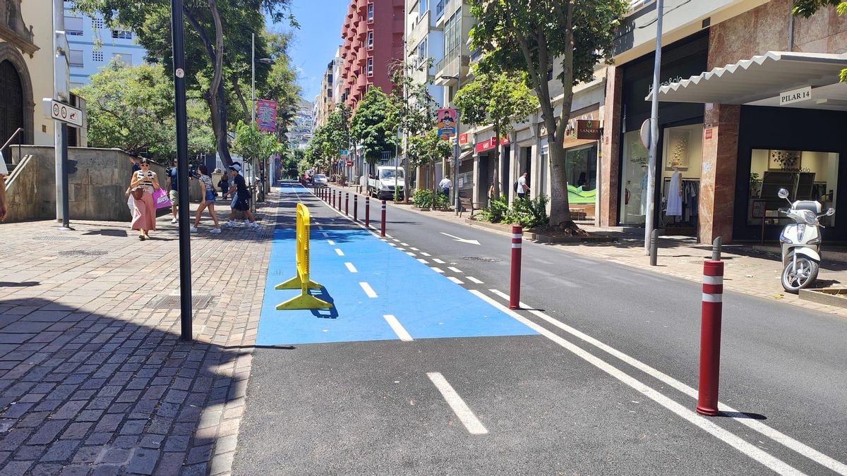 Santa Cruz de Tenerife reordenará la circulación en dos calles tras el varapalo judicial por el carril bici