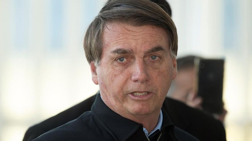 El presidente de Brasil, Jair Bolsonaro.