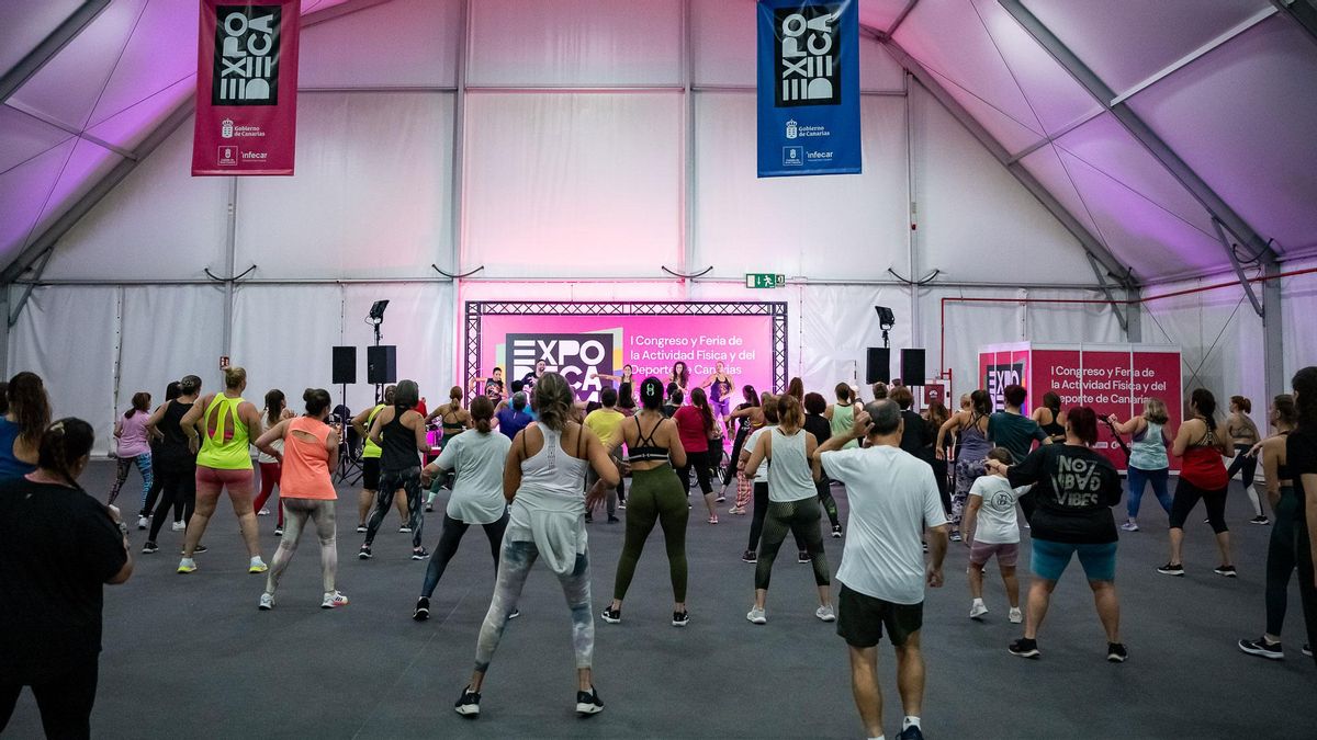 Actividad grupal en la primera edición de Expodeca