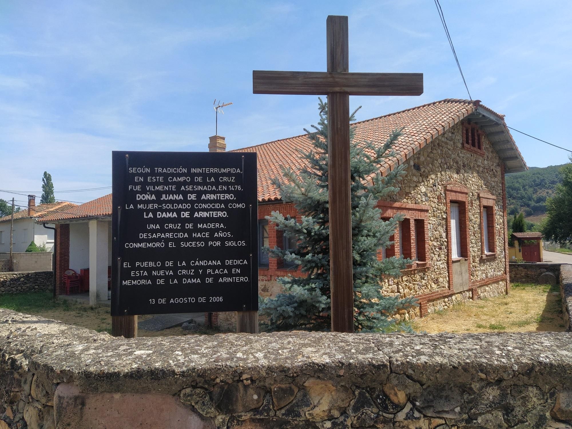 Homenaje a la Dama de Arintero en La Cándana.