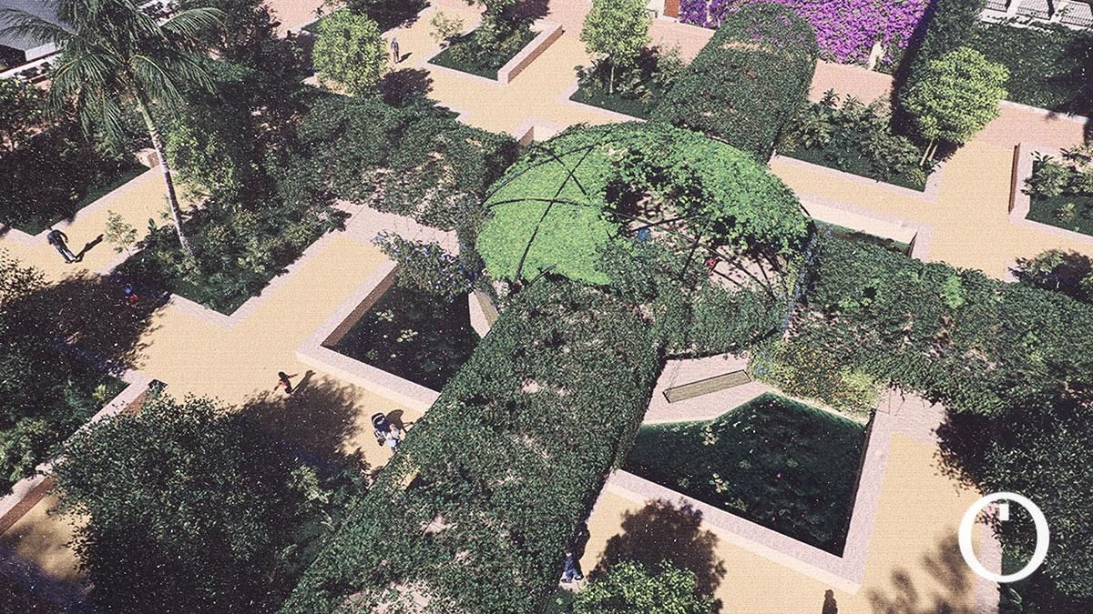 Presentación del proyecto para el Jardín del Obispo tras la cesión del solar junto a la antigua biblioteca de Amador de los Ríos