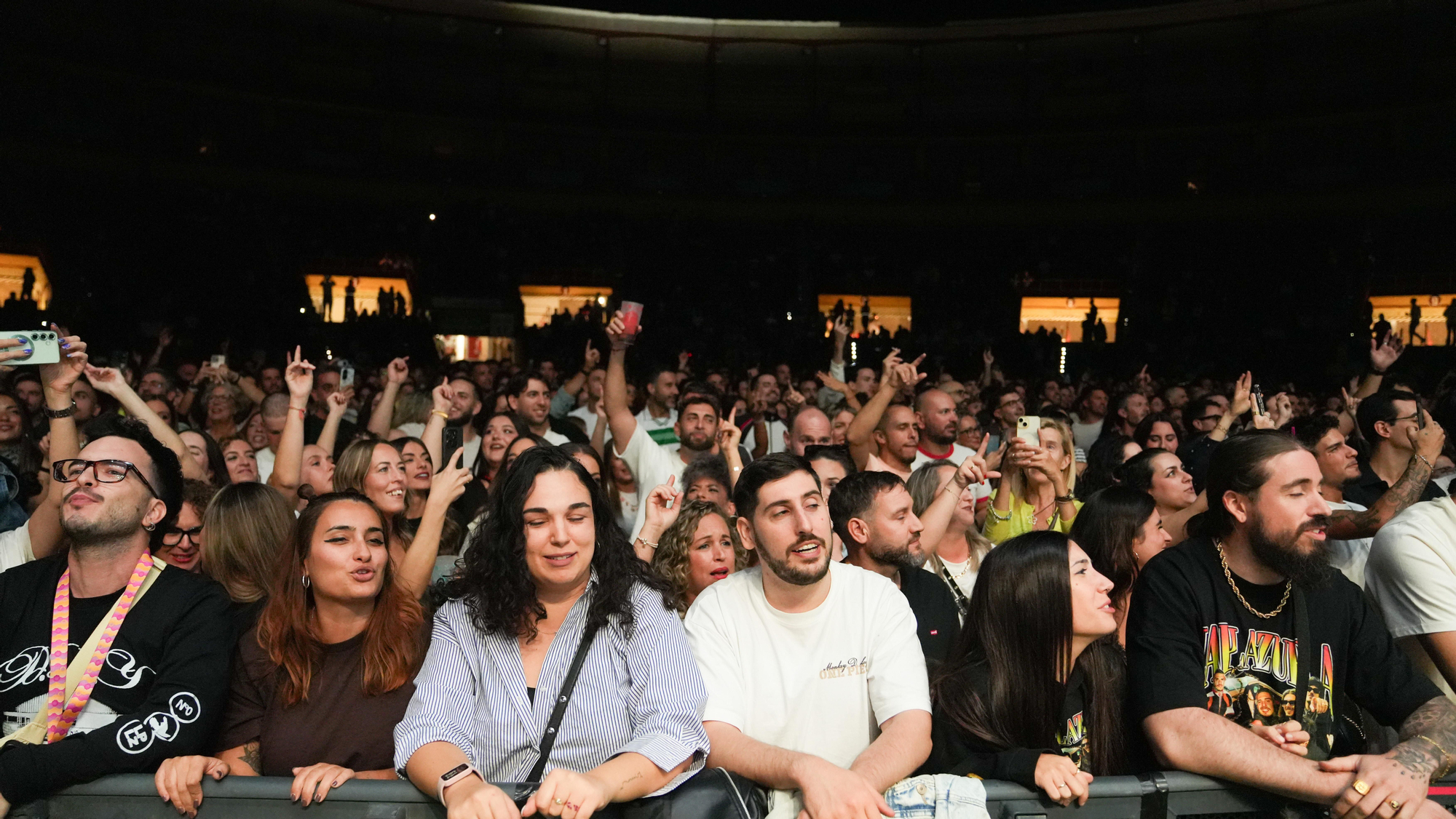 El concierto de La Plazuela en la plaza de toros, en imágenes