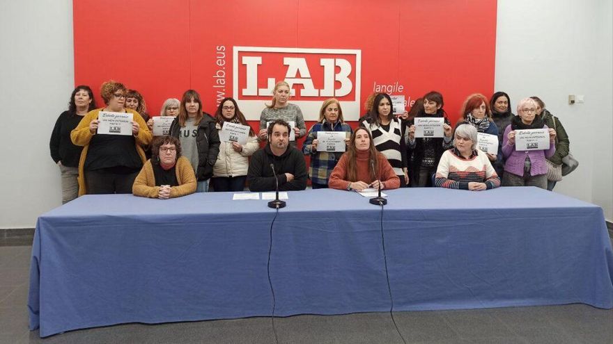 Trabajadores de comedores escolares exigen al Gobierno vasco una "apuesta real": "No es un mero complemento"