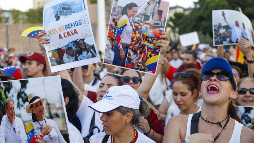 Venezuela como martillo para golpear al rival en España