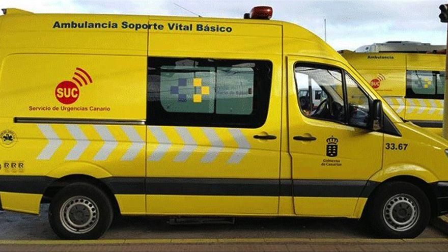 Intoxicado grave al incendiarse su vivienda en Adeje