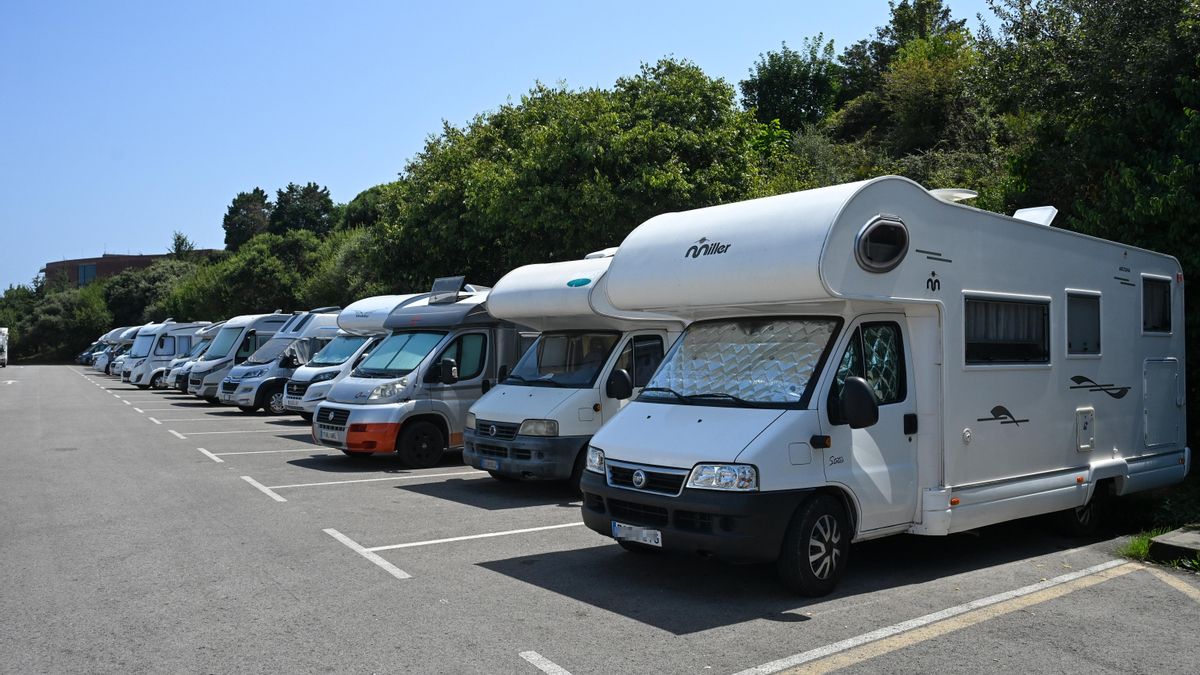 Santander revisa la alternativa del colectivo contra el parking de caravanas de Mataleñas para que se haga en otra zona