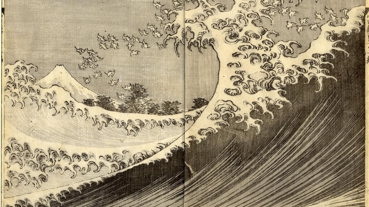 'El Fuji desde el mar', de Katsushika Hokusai (1760-1849)