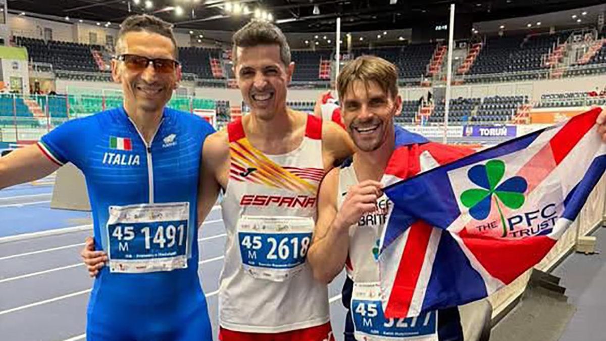 Ramón Borente, campeón de Europa indoor en Torún