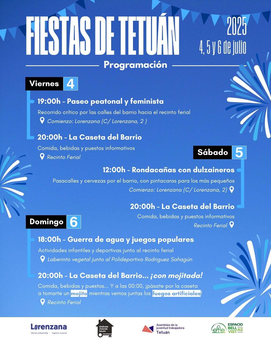 Programación de la Caseta Popular