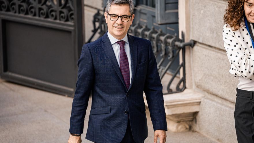 El ministro de la Presidencia, Justicia y Relaciones con las Cortes, Félix Bolaños