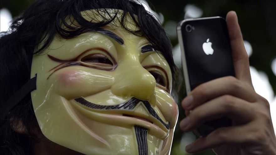 Cuatro detenidos en Italia en una redada contra los "hackers" Anonymous
