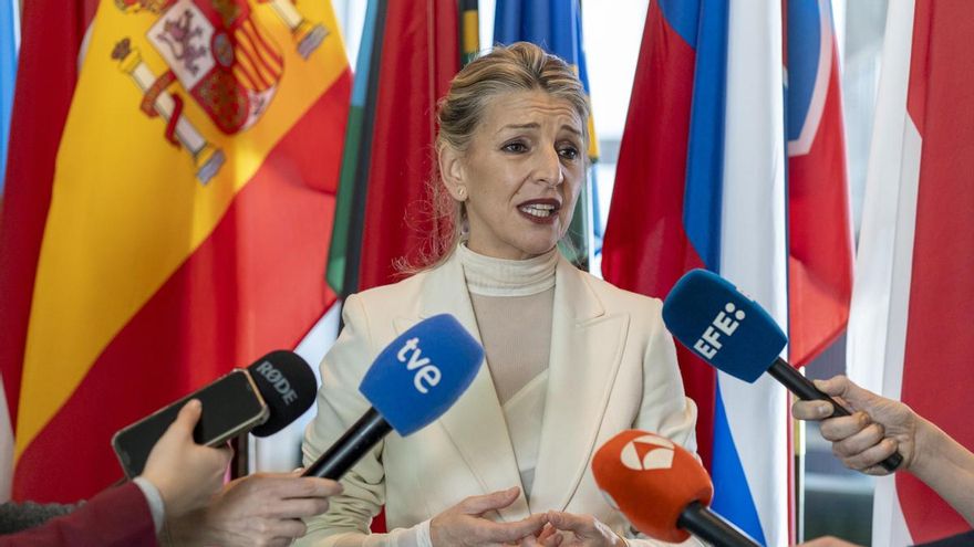 La vicepresidenta segunda y ministra de Trabajo de España, Yolanda Díaz