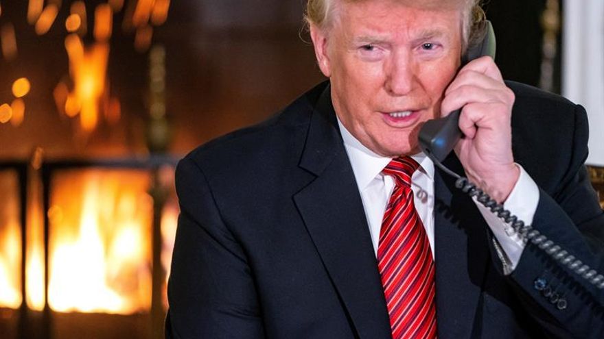 Trump le pregunta a un niño de 7 años: "¿todavía crees en Santa Claus?"